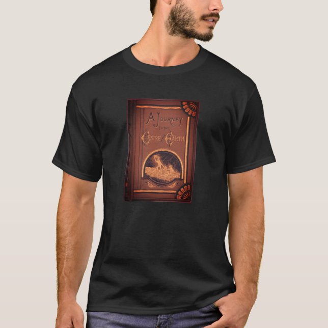 T-shirt Voyage au Centre de la Terre (1874 éd.) (Devant)