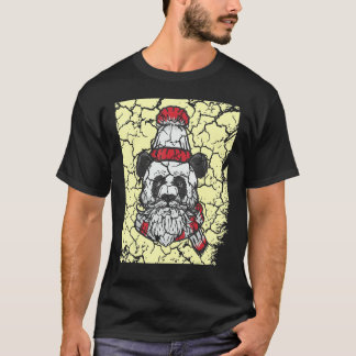 T-shirt Voyage au zoo Animaux Animaux préférés Panda en dé