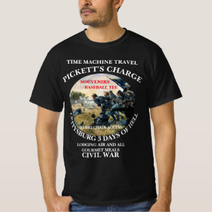 T-SHIRT VOYAGE DANS LA MACHINE À TEMPS BATAILLE DE GETTYSB