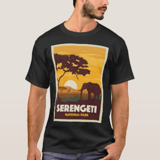 T-shirt Voyage dans le parc national du Serengeti