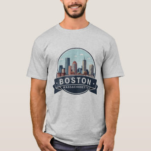 T-shirt Voyage de Boston Beacon Hill
