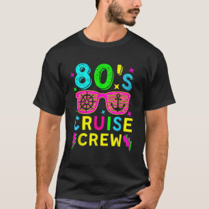 T-shirt Voyage de croisière 1980s Retro Style Costume 80 s