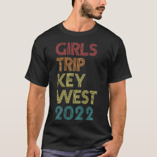 T-shirt Voyage de filles 2022 Key West Florida Vacation Co