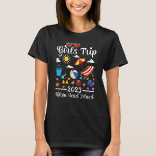 T-shirt Voyage de filles 2023 Caroline du Sud Hilton Head 