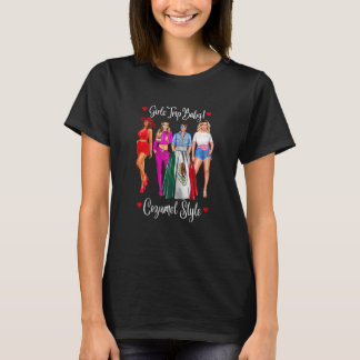 T-shirt Voyage de filles à Cozumel au Mexique pour femmes 