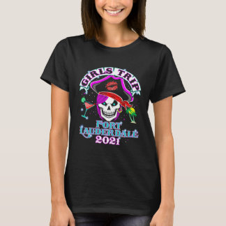 T-shirt Voyage de filles à Ft Lauderdale 2021 Enterrement