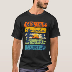 T-shirt Voyage de filles à Key West Floride 2023 Jolies fi