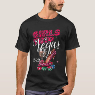 T-shirt Voyage de filles à Las Vegas 2025 Chemises Escouad
