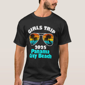T-shirt Voyage de filles à Panama City Beach 2025 Week-end