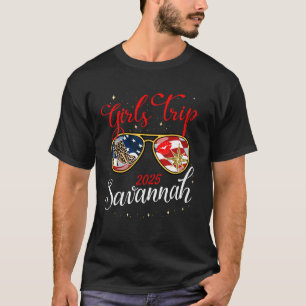 T-shirt Voyage de filles à Savannah 2025 Chemise Femme Wee