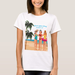 T-shirt Voyage de filles aux Bahamas Enterrement de vie de