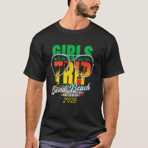 T-shirt Voyage de filles Bondi Beach Australie 2025 Chemis