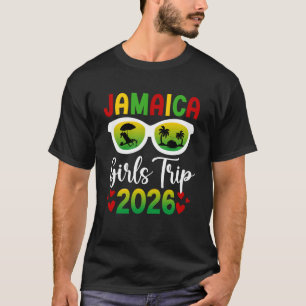 T-shirt Voyage de filles en Jamaïque 2026 Vacances Jamaïqu