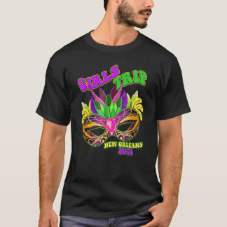 T-shirt Voyage de filles Mardi Gras 2023 Nouvelle-Orléans 
