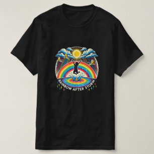 T-shirt Voyage de guérison : Arc en ciel de l'espoir