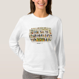 T-shirt Voyage de rail, c.1850