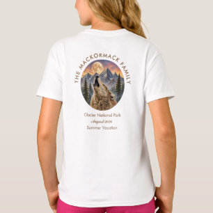 T-shirt Voyage de retrouvailles de famille Montagne du lou