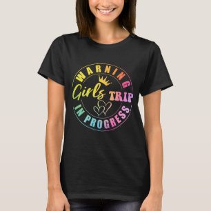 T-shirt Voyage des filles averties en cours
