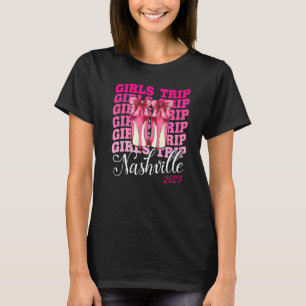 T-shirt Voyage Des Filles Nashville 2023 Pour La Naissance