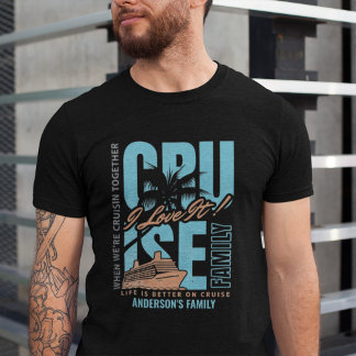 T-shirt Voyage d'été de l'équipage de croisière sur mesure