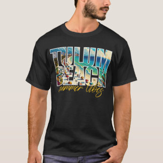 T-shirt Voyage d'été Sea Tropical Tulum Beach Adventure