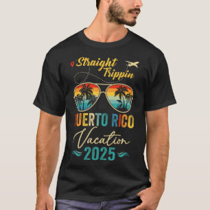 T-shirt Voyage droit Porto Rico 2025 Famille Va été
