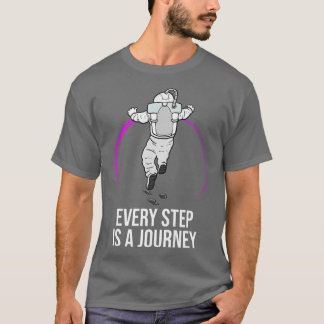 T-shirt Voyage d'un astronaute 
