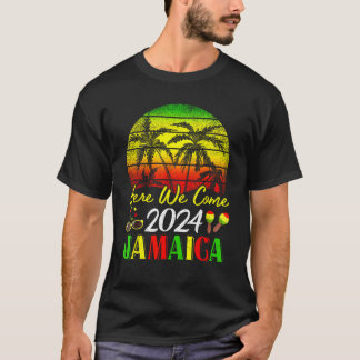T-shirt Voyage en famille 2024 Ici We Come Jamaïque Voyage