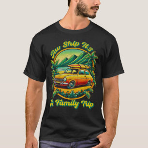 T-shirt Voyage En Famille 2025 Beach Vacation Surf