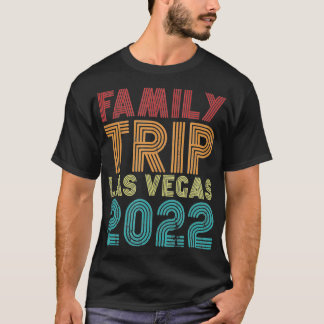 T-shirt Voyage en famille Las Vegas 2022 Vacation Matching