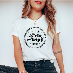 T-shirt Voyage entre filles 2026 – Vacances personnalisées