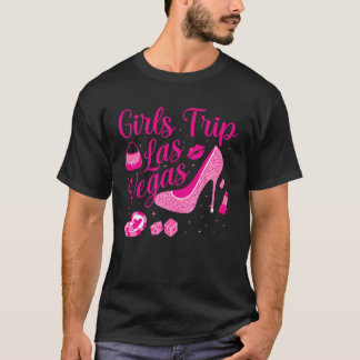 T-shirt Voyage entre filles à Las Vegas pour un week-end d