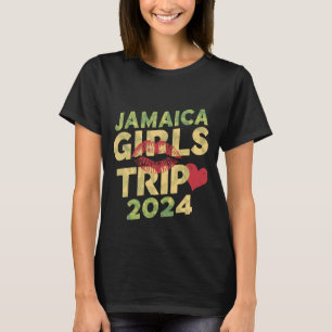 T-shirt Voyage entre filles en Jamaïque week-end vacances 