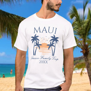 T-shirt Voyage Famille Maui