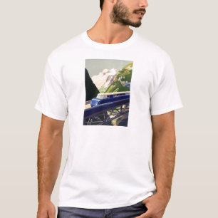 T-shirt Voyage ferroviaire en Europe vintage