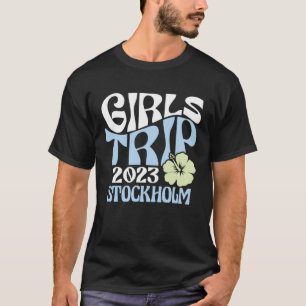 T-shirt Voyage Filles 2023 Stockholm Beach Destination Ret