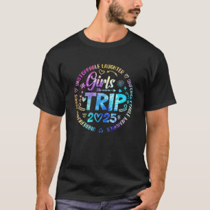 T-shirt Voyage Filles 2025 Amis Week-end Soeurs vacances M