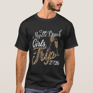 T-shirt Voyage Filles Myrtle Beach 2026 Anniversaire Escap