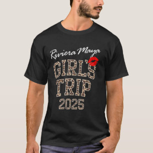T-shirt Voyage Filles Riviera Maya 2025 Weekend Anniversai