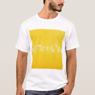 T-shirt Voyage jaune