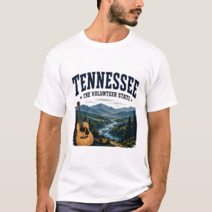 T-shirt Voyage musical dans les montagnes du Tennessee