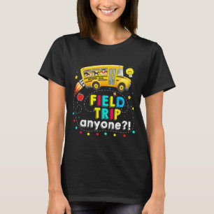 T-shirt Voyage N'Importe Qui Magic School Bus Enseignant J