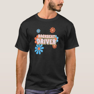 T-shirt Voyage par la route du conducteur du siège arrière