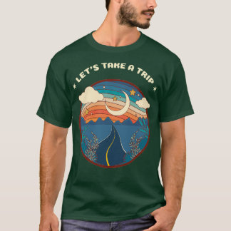 T-shirt Voyage Retro Camper Design Great Don Fo