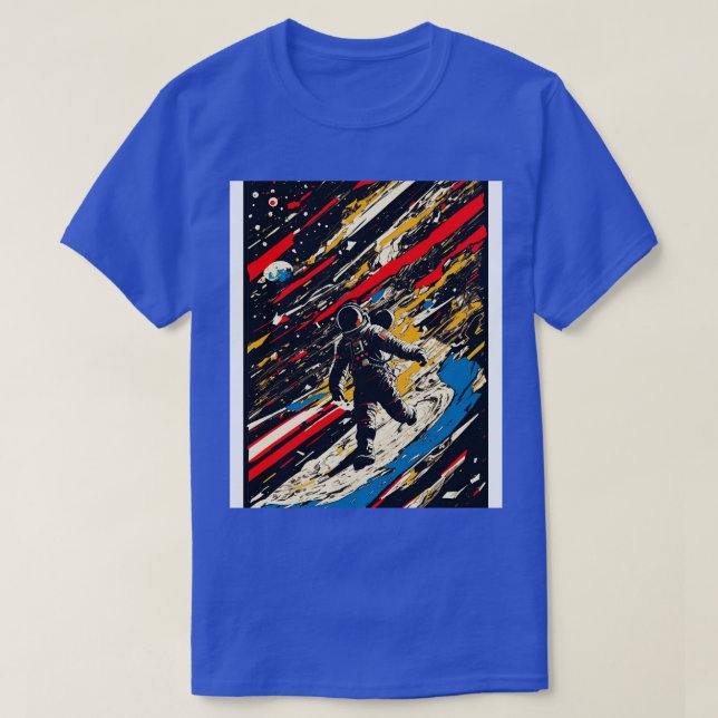 T-shirt Voyage spatial brisé 6 (Design devant)