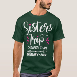 T-shirt Voyage sur la route des soeurs femmes 2022 Week-en