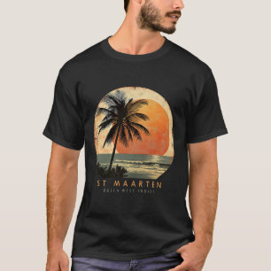T-shirt Voyage Surf Plage St. Maarten Smx St. Martin Va
