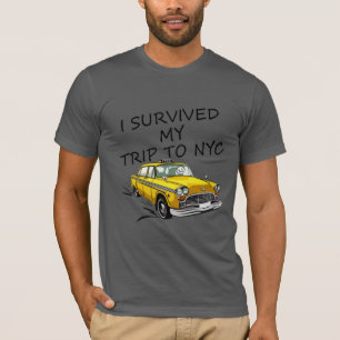 T-shirt Voyage survécu NYC Funny