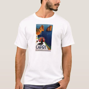 T-shirt Voyage vintage de Capri Italie