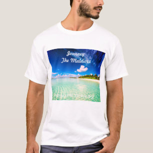 T-shirt Voyagent les Maldives